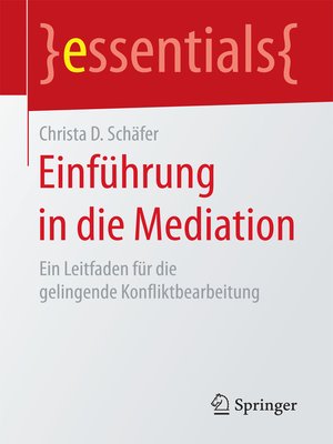 cover image of Einführung in die Mediation